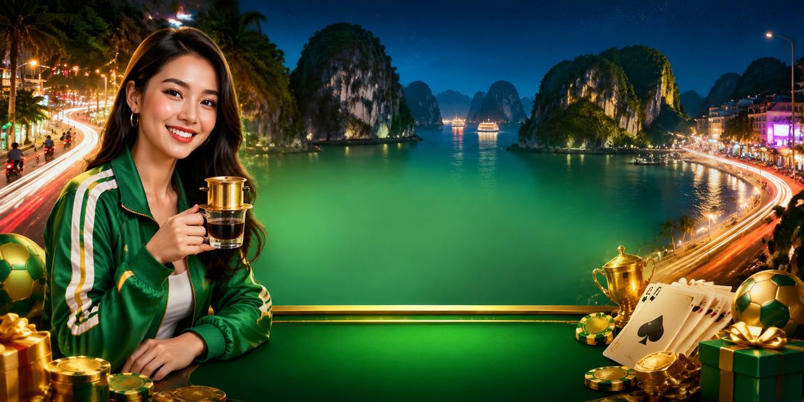 Người chơi tại vùng Vịnh Hạ Long theo dõi tài khoản và giao dịch trực tuyến