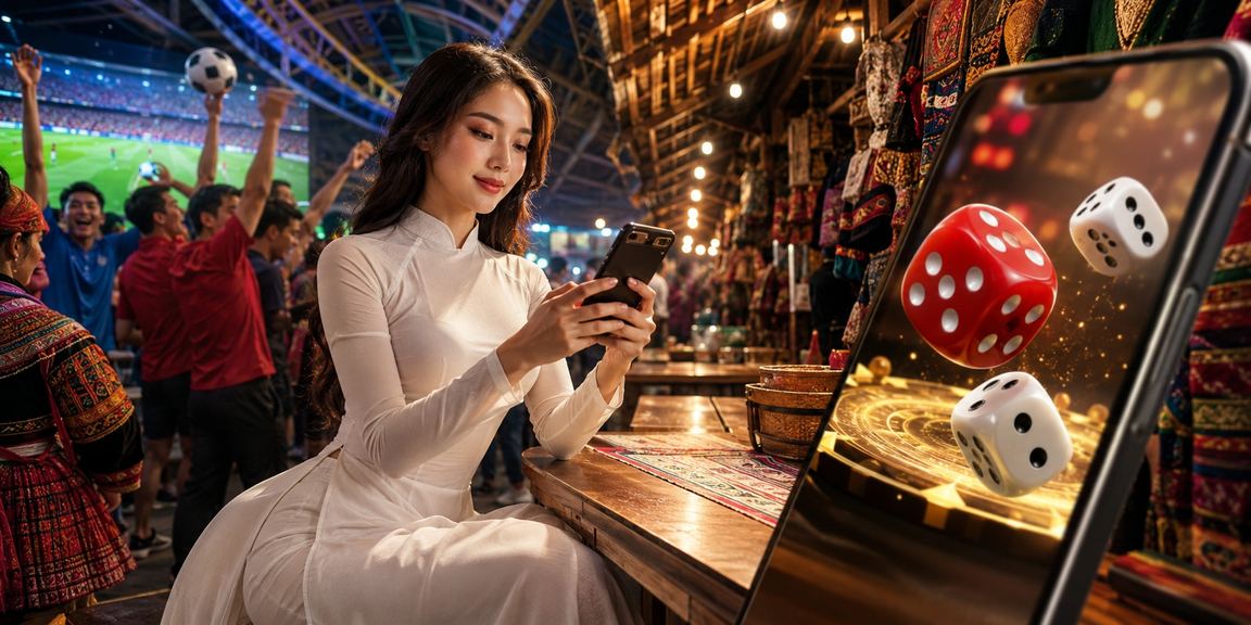 Người chơi tại Sa Pa kiểm tra lịch sử giao dịch và số dư tài khoản trên điện thoại